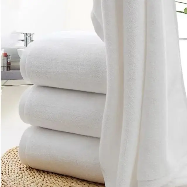 White Polo Towels- Large (90*180)