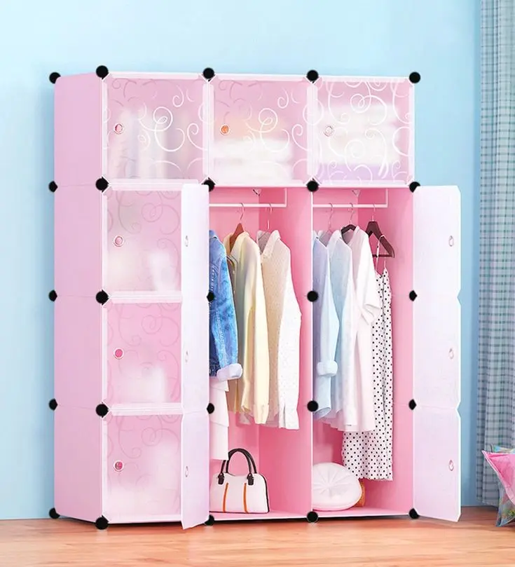 3-Column Plastic Closet
