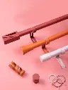6-Meter Plastic Curtain Rod Set