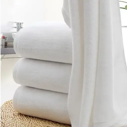 White Polo Towels- Large (90*180)