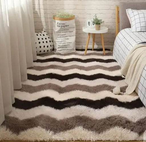 Fluffy Center Carpets Size (1.5m * 2m)