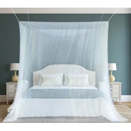 GoU Plain White Box Mosquito Net