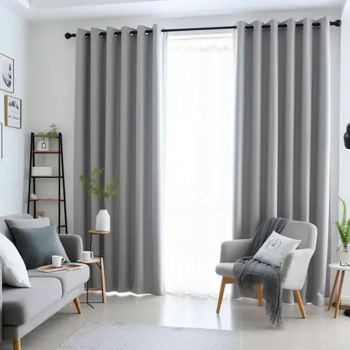 Plain Curtain Sets- 6meters