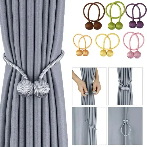 A Pair of Curtain Holders