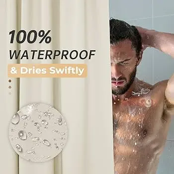 Waterproof Bathroom Curtains